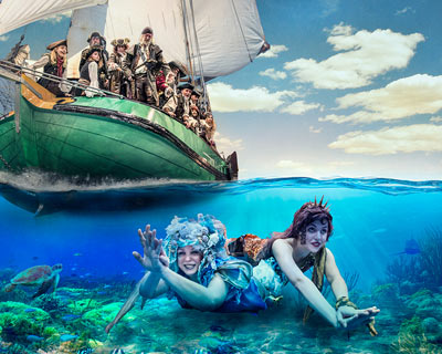Mermaids on Boot Holland 2018